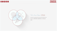 Desktop Screenshot of facenteconsulting.com